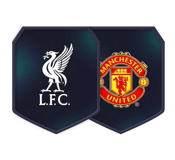 Lagbyggingsoppgaver Liverpool v Manchester United logo