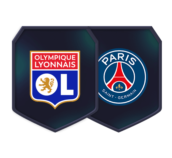 Lagbyggingsoppgaver Lyon v PSG logo