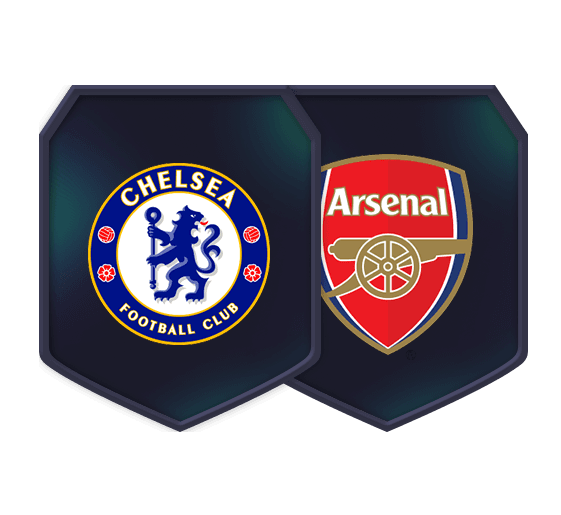 Squad Building Challenges Chelsea v Arsenal logo