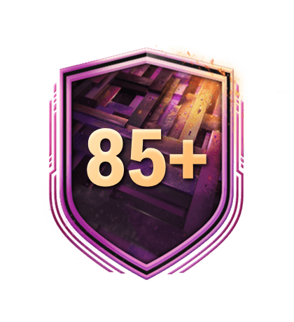 Squad Building Challenges 1 of 3 85+ Player Pick logo